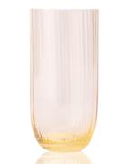 Bamboo Long Drink Home Tableware Glass Drinking Glass Orange Anna Von ...
