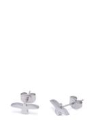 Bud To Rose Dove Stud Earring Silver