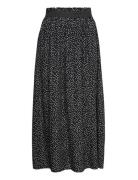 ONLY Onlvenedig Aop Life Long Skirt Wvn Noos Svart