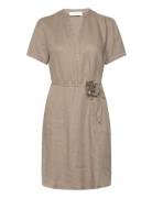 Rosemunde Linen Dress Brun