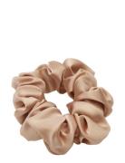 Lenoites Mulberry Silk Scrunchie Rose Gold Rosa