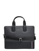 Th Central Slim Computer Bag Datorväska Väska Grey Tommy Hilfiger