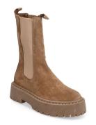Bianco Biadeb Long Boot Suede Brun