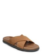 Les Deux Kamal Suede Sandal Brun