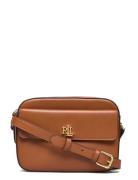 Lauren Ralph Lauren Leather Medium Marcy Camera Bag Brun