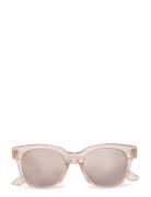 Mango Acetate Frame Sunglasses Rosa