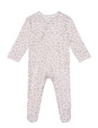 Gugguu Baby Print Full Bodysuit Grå