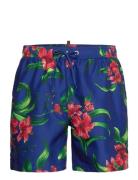 Superdry Hawaiian Print 17 Swim Short Blå