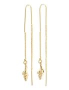 Pilgrim Sea Recycled Chain Earrings Guld