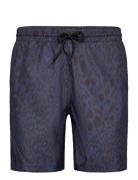 Mads Nørgaard Sea Print Sandro Shorts Blå