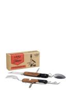 Gentlemen's Hardware Camping Cutlery Tool Wood Brun