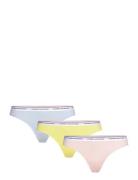 Tommy Hilfiger 3 Pack Thong Gul