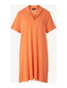 Lexington Clothing Kailey Organic Cotton Terry Dress Orange