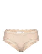 Rosemunde Silk Hipster W/ Lace Beige