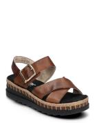 Rieker Rieker Ladies' Sandals V7951-90 Metallic Brun