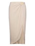 GUESS Jeans Cristina Midi Skirt Beige