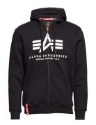 Alpha Industries Basic Zip Hoodie Svart