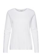 Selected Femme Slfstandard Ls Tee Noos Vit