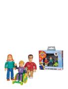 Fireman Sam - Sparkes Family Figurine Set Toys Playsets & Action Figur...