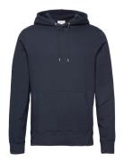 Wood Wood Eddie Classic Hoodie Marinblå