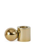 OYOY Living Design Palloa Candleholder - Low Guld