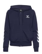 Hummel Hmlnoni 2.0 Zip Hoodie Blå