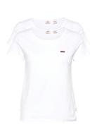 LEVI´S Women 2Pack Crewneck Tee 2 Pack Tee Vit