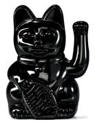 Donkey Maneki-Neko - Lucky Cat Svart