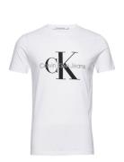 Calvin Klein Jeans Core Monologo Slim Tee Vit