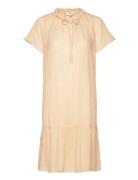 Noa Noa Tunic, Short Sleeve Beige