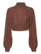 Barbara Kristoffersen By Rosemunde Short Cardigan Brun