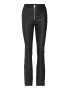 Notes Du Nord Anna Leather Pants Svart