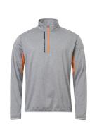 Abacus Mens Sherwood Halfzip Fleece Grå