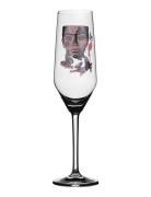 Carolina Gynning Butterfly Queen Champagne Glass Nude