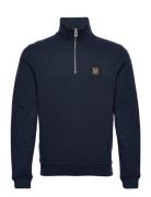 Belstaff Belstaff Quarter Zip Sweatshirt Black Blå