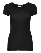 Vila Vidaisy O-Neck S/S Top - Svart