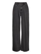 LEVI´S Women Folded Pleated Baggy Lose Cont Grå