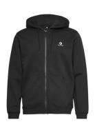 Converse Standard Fit Left Chest Star Chev Emb Full Zip Hoodie Bb Svar...