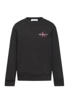 Calvin Klein Monogram Cn Sweatshirt Svart