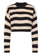 ONLY Onlmalavi L/S Cropped Pullover Knt Noos Svart