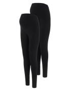 Mamalicious Mlemma Long Legging 2-P A. E. Svart