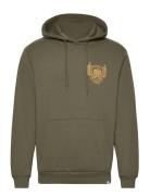 Les Deux Chad Hoodie Khaki Green