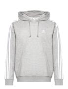 Adidas Originals 3-Stripes Hoody Grå