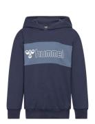 Hummel Hmlatlas Hoodie Blå