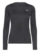 Mizuno Impulse Core Ls Tee W Svart