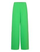 Selected Femme Slftinni-Relaxed Mw Wide Pant N Noos Grön