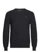 Polo Ralph Lauren Textured Cotton Crewneck Sweater Svart