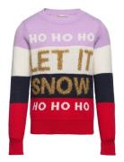 Kids Only Kogxmas Snow O-Neck Knt Multi/patterned