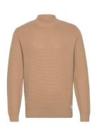 Tom Tailor Structured Mockneck Knit Beige