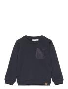 Name It Nbmnash Ls Sweat Bru Marinblå